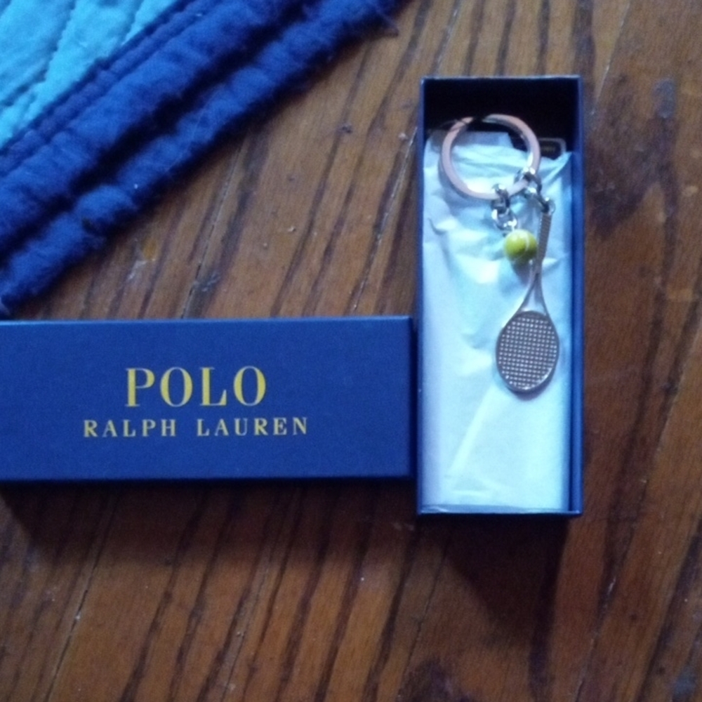 Polo Ralph Lauren Tennis Racket Keychain